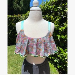 Maaji Ruffle bikini top